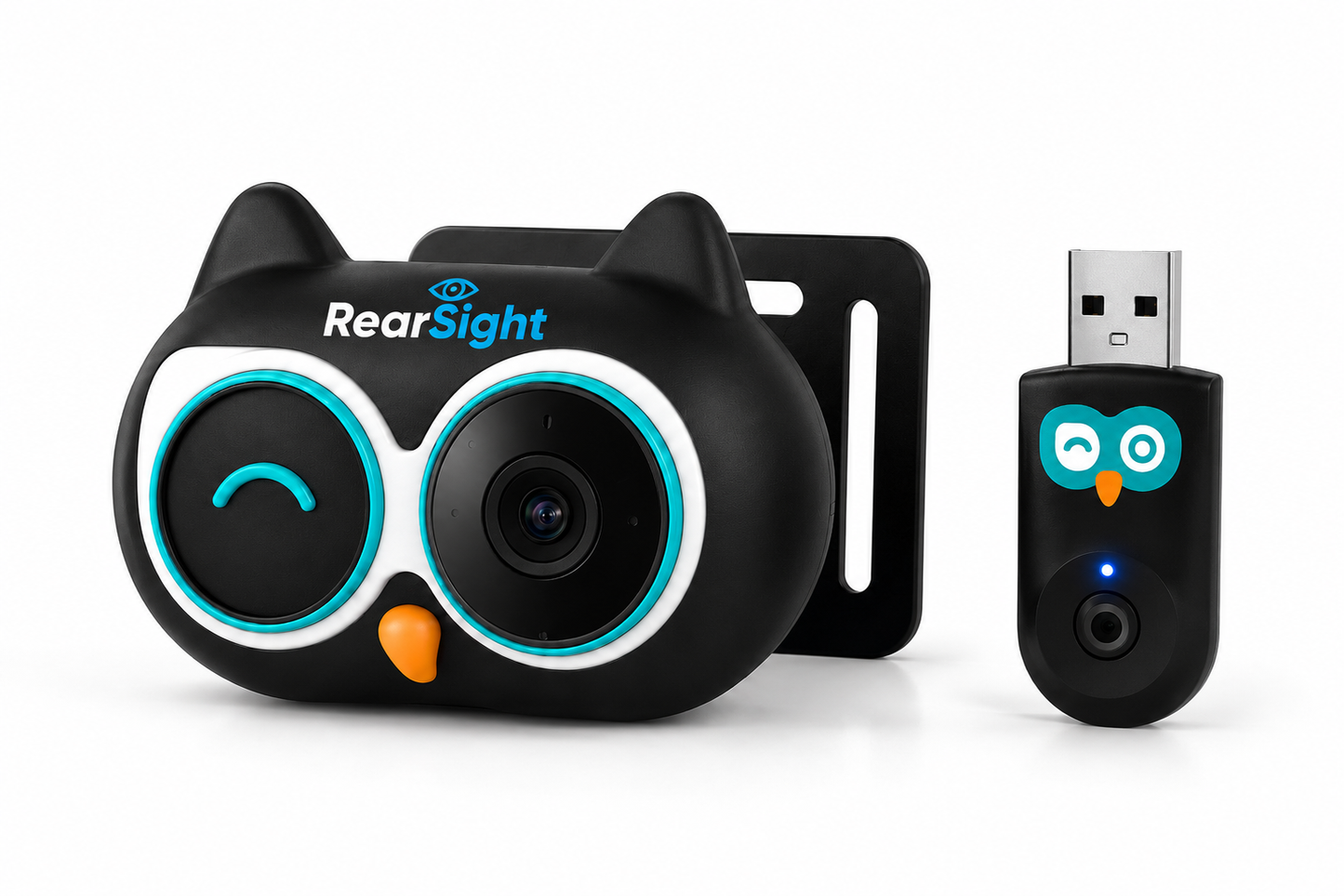 REARSIGHT Car Baby Monitor System with Split Screen Wide Angle Rear Seat Camera and Stable Real-Time Transmission